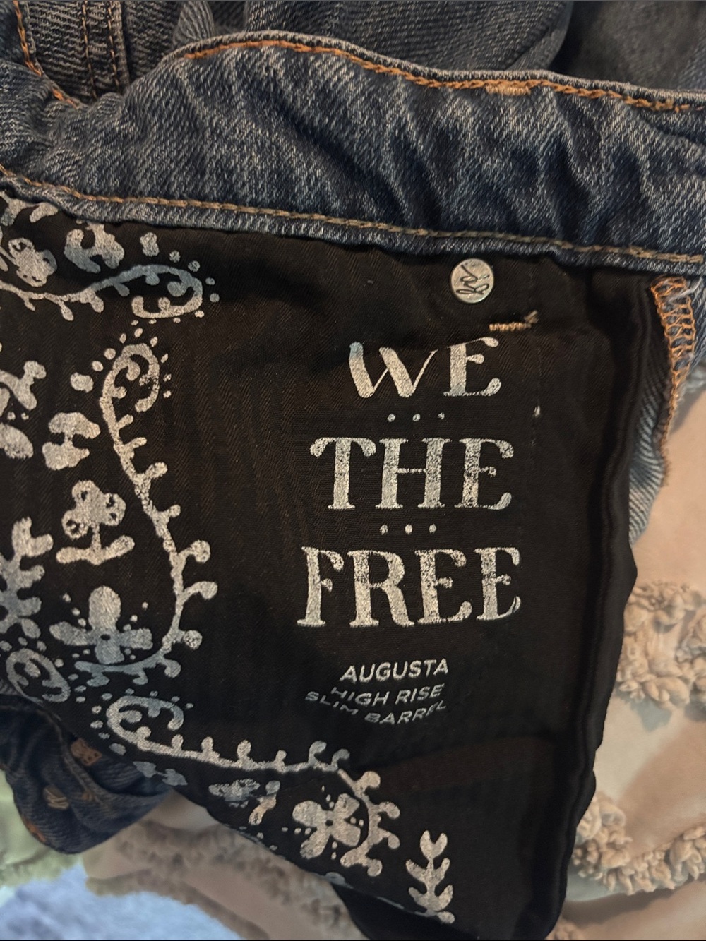 Free People Augusta Barrel Jeans - Picture 4 of 7
